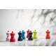 Młynek do przypraw Peugeot Peugeot Bistro salt mill 10 cm passion red lacquered wood