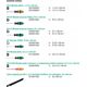 Zestaw narzędzi Wera Wera 9650 magnetic strip Kraftform screwdriver set, 9 pieces