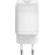 Ładowarka Goobay goobay USB-C fast charger Nano, PD, GaN, 65 watts (white, 1x USB-A, 2x USB-C PD, Charge 3.0)