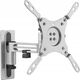 Deltaco Deltaco ARM-0266, Screws, 15 kg, 33 cm (13"), 109.2 cm (43"), 200 x 200 mm, Silver