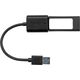Kabel USB Targus Targus - USB-Kabel - 24 pin USB-C (W) zu USB Typ A (M) - USB 3.0 - 10 cm