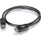 Kabel C2G C2G 6ft Ultra High Definition DisplayPort Cable with Latches - 8K DisplayPort Cable - M/M - DisplayPort-Kabel - DisplayPort (M) zu DisplayPort (M) - 1.83 m - Schwarz