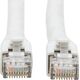 Eaton Eaton Tripp Lite Series Cat8 25G/40G Certified Snagless Shielded S/FTP Ethernet Cable (RJ45 M/M), PoE, White, 6 ft. (1.83 m) - Patch-Kabel - RJ-45 (M) zu RJ-45 (M) - 1.829 m - S/FTP - CAT 8 - ohne Haken, robust - weiss