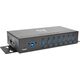 HUB USB Eaton Eaton Tripp Lite series 7-Port USB 3.0 Hub SuperSpeed with Dedicated 2A USB Charging iPad Tablet Metal - Hub - 7 x SuperSpeed USB 3.0 - an DIN-Schiene montierbar, wandmontierbar