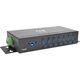 HUB USB Eaton Eaton Tripp Lite series 7-Port USB 3.0 Hub SuperSpeed with Dedicated 2A USB Charging iPad Tablet Metal - Hub - 7 x SuperSpeed USB 3.0 - an DIN-Schiene montierbar, wandmontierbar