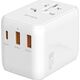 4smarts 4smarts Ladegerät Weltreiseadapter Nomad 20W, weiß