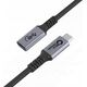 Kabel USB MicroConnect USB-C - USB-C 1 m Czarny (USB3.2CC1EX)