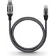 Adapter AV Goobay Goobay 70497 zmieniacz płci / kabli USB A RJ-45 Czarny, Srebrny