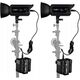 Zasilacz GlareOne GlareOne LEDAV adapter zasilania z akumulatorów V-mount