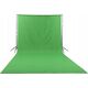 GlareOne GlareOne Green Screen - zielone tło materiałowe 3x6