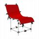 GlareOne GlareOne tło PVC 60x130cm - czerwone