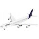 Revell Model plastikowy A340-300 Lufthansa New Livery 1/144