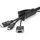 Organizer StarTech CABLE-MANAGER - 25MM X 2.5M