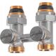 Danfoss Zestaw 2-elementowy - RAE/RLV-KS 1/2 Prosty(blister) (DWZ)