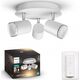 Lampa sufitowa Signify Philips Hue White Amb.Adore Spot Rondell 3flg weiß 3x350lm DS