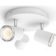 Lampa sufitowa Signify Philips Hue White Amb.Adore Spot Rondell 3flg weiß 3x350lm DS