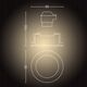 Lampa sufitowa Signify Philips Hue White Amb.Milliskin Einbausp rund alum.350lm Erw-