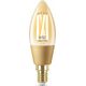Signify WiZ Filament 25W E14 Kerzenform Amber Einzelpack