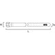 Bahco Bahco Diržas, odinis, Heavy-Duty, 133cm, juodas