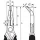Bahco Bahco Prailgintos lenktos replės 200mm Ergo