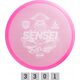 Discmania Pink Diskgolfo diskas Putter SENSEI Active Premium Rožinė