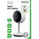 Kamera IP Deltaco WiFi kamera DELTACO SMART HOME su judesio aptikimu ir dviejų krypčių garsu, 2MP, IR naktinis matymas, ONVIF, baltae / SH-IPC05