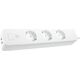 Deltaco Ilgiklis DELTACO SMART HOME 3xCEE 7/4, USB-A 2A, baltas / SH-P03USB2