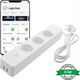 Deltaco Ilgiklis DELTACO SMART HOME 3xCEE 7/4, USB-A 2A, baltas / SH-P03USB2