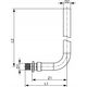 Tece Tece kolano montażowe do przyłączy grzejnikowych, 16 x 15 mm Cu, dł. 200 mm TECEflex 740135