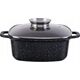 Zilner GARNEK z POWŁOKĄ MARMUROWĄ 5.4L 26cm BRYTFANNA ZILNER ZL- 9011