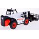 Bburago BBURAGO 1:48 teleskopinis krautuvas Bobcat T40.180SLP su platforma, 18-32088