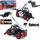 Bburago BBURAGO 1:48 teleskopinis krautuvas Bobcat T40.180SLP su padėklų šakėmis, 18-32087