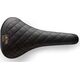 Selle Italia Siodło SELLA ITALIA TURBO BONNIE Fec Alloy 7, skórzane czarne 367g (NEW)