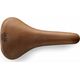 Selle Italia Siodło SELLA ITALIA TURBO RACER Fec Alloy 7, skórzane jasne brązowe 370g (NEW)