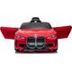BMW Autko BMW i4 na akumulator dla dzieci Czerwony + Wolny Start + EVA + Ekoskóra + Audio LED + Pilot