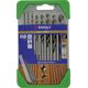 Wiertło Tivoly Tivoly Medžio grąžtų rinkinys 2 - 10mm, 8 vnt, HSS, sugraduotas