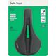 Selle Royal Siodło SELLEROYAL VAIA ATHLETIC 45st. żelowe + elastomery unisex (NEW 2024)