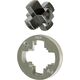 G3 Łamigłówka Cast Huzzle HEX 3/6 układanka metalowa
