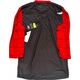 100% Koszulka męska 100% AIRMATIC 3/4 Sleeve Black/Dark Red roz. M (NEW 2023)