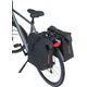 Basil Sakwa podwójna BASIL SOHO DOUBLE PANNIER BAG NORDLICHT MIK, MIK System (ready to go) 41L 100% wodoodporna night black oświetlenie Nordlicht Technology