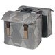Basil Torba na bagażnik BASIL ELEGANCE DOUBLE PANNIER BAG MIK 40-49L, MIK System (ready to go) wodoodporna chateau taupe (NEW 2024)