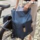 Basil Torba na bagażnik BASIL ELEGANCE DOUBLE PANNIER BAG MIK 40-49L, MIK System (ready to go) wodoodporna chateau taupe (NEW 2024)
