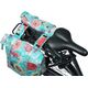 Basil Sakwa podwójna na bagażnik BASIL BLOOM FIELD DOUBLE PANNIER BAG 28-35L, Universal Bridge System, sky blue (NEW 2024)
