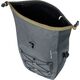 Basil Sakwa pojedyncza BASIL NAVIGATOR STORM SINGLE PANNIER BAG L 25-31 L, Hook On System, wodoodporna, grey black (NEW 2024)