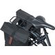 Basil Sakwa miejska podwójna BASIL CITY DOUBLE PANNIER BAG 28-32L, Universal Bridge System, wodoodporna black (NEW 2024)