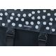 Basil Sakwa miejska podwójna BASIL URBAN LOAD DOUBLE PANNIER BAG 48-53L, Universal Bridge System, 100% wodoodporna, black reflective/black (NEW 2024)