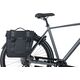 Basil Sakwa miejska podwójna BASIL TOUR DOUBLE PANNIER BAG MIK 28L, MIK System (ready to go) wodoodporna black (NEW 2024)