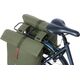 Basil Sakwa miejska podwójna BASIL CITY DOUBLE PANNIER BAG 28-32L, Universal Bridge System, moss green (NEW 2024)