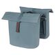 Basil Sakwa miejska podwójna BASIL CITY DOUBLE PANNIER BAG MIK 28-32L, MIK System (ready to go), graphite blue (NEW 2024)