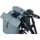 Basil Sakwa miejska podwójna BASIL CITY DOUBLE PANNIER BAG MIK 28-32L, MIK System (ready to go), graphite blue (NEW 2024)